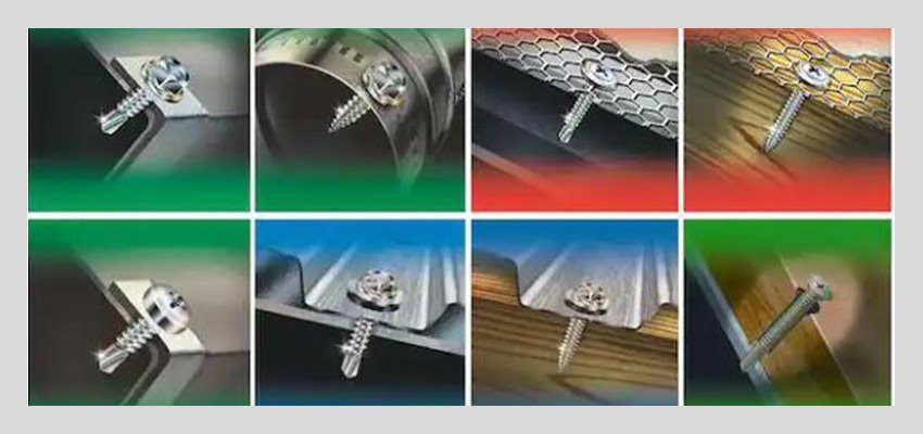 Phillips Countersunk Head Self Drilling Screws application