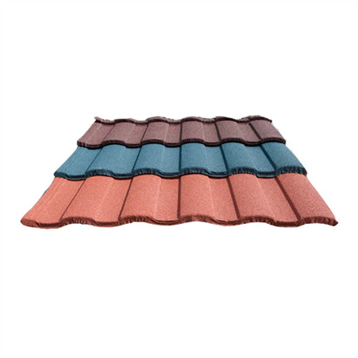 Ρωμαϊκά μεταλλικά πλακάκια με έγχρωμη επίστρωση πέτρας