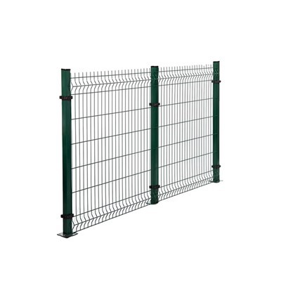 Τρισδιάστατος καμπύλος φράχτης από χάλυβα