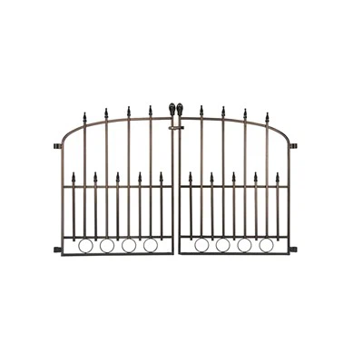 Μεταλλικός Διακοσμητικός Φράχτης Κήπου